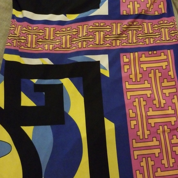 👗Analili sleeveless dress fun pattern multicolor - Picture 7 of 7